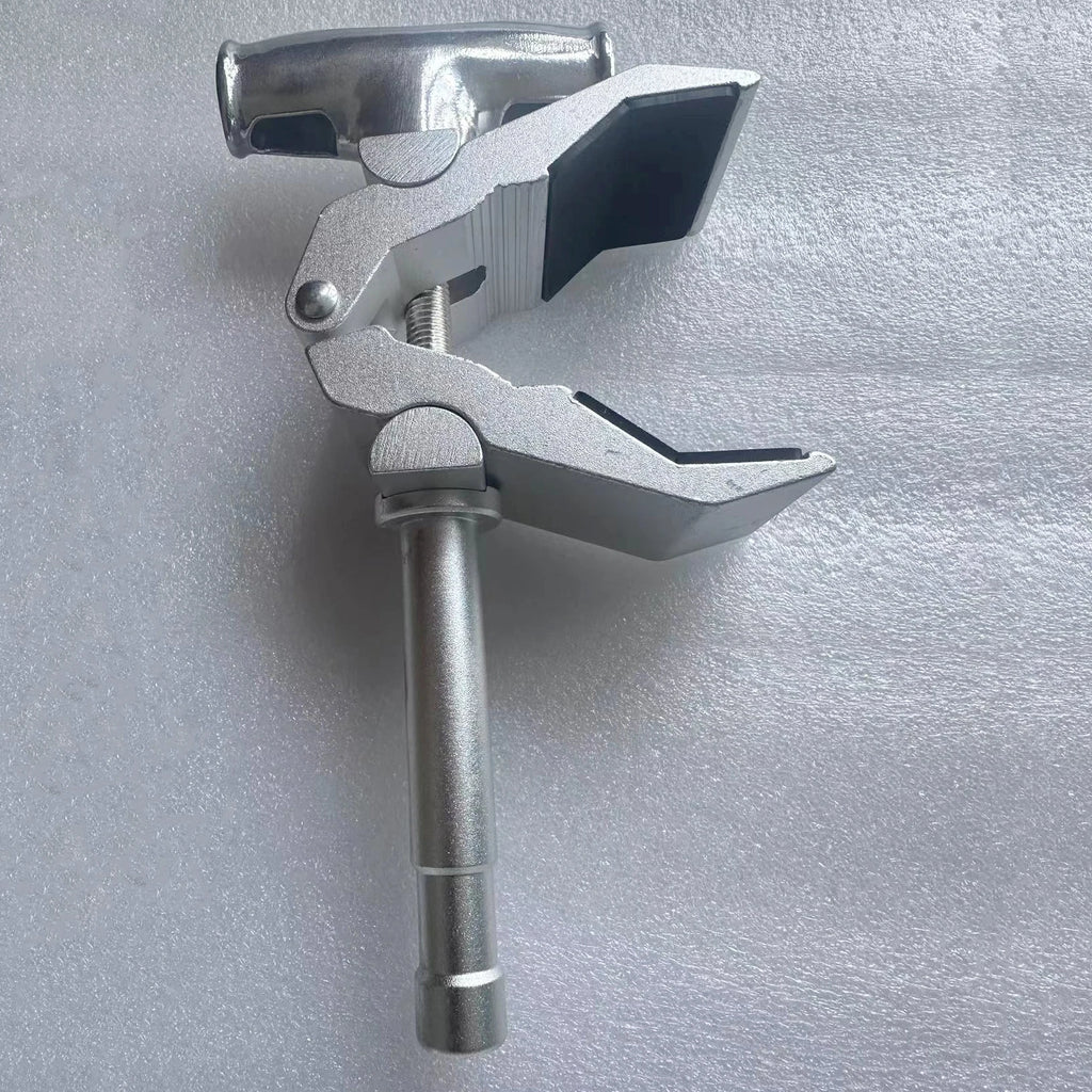 Heavy Duty Python Pipe Clamp open 10-60mm with 5/8" Baby Pin Stud