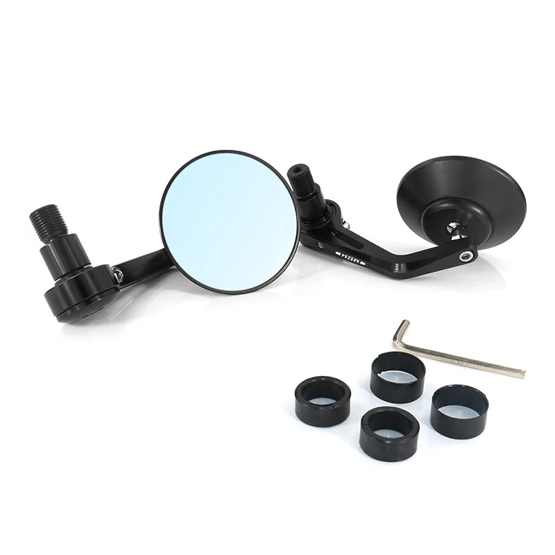 CNC Handle Bar End Mirror Rearview Mirror Fit For Yamaha XSR 900 2016-2021 XSR700 2018-2021 Tmax500 Tmax530 XJ 6/DIVERSION MT-10