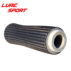 Proton 2pcs  Carbon Fiber Weaving 71mm 76mm 84mm handle Grip for Reel Seat Rod Building component Rod Repair DIY blank