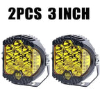 LED Sport Work Lamps 3'' 5'' 7'' Automobile For Lada Offroad 4X4 Vehicle Auxiliary Lights Led 7Inch Jeep Combo Driving Headlamp