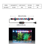 Lamp Waterproof Fish Tank Light 18-58CM Underwater Aquariums Decor Lighting 90-260V Aquarium Light LED Plant Grow