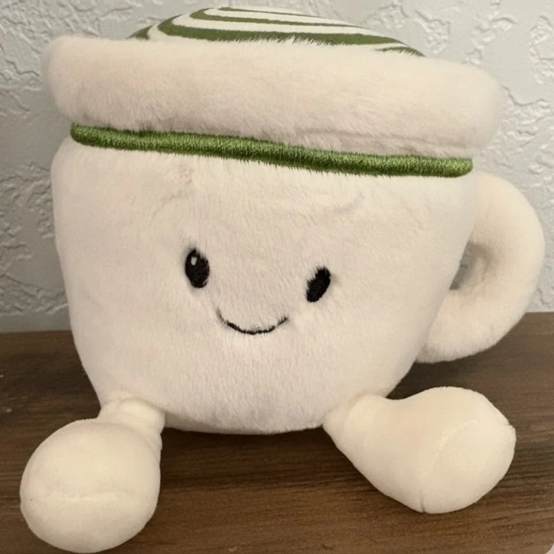 New Matcha Latte Plush Cute Doll Anime Peripherals Soft Doll Collection Room Decoration Toy Kid Birthday Gifts 2026