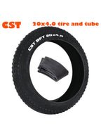 20X4.0 tire and tube