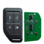 TopCarkey Truck Remote Key Fob Replacement 4-Button 433MHz FSK for Volvo FM FH FH16 Aero 780