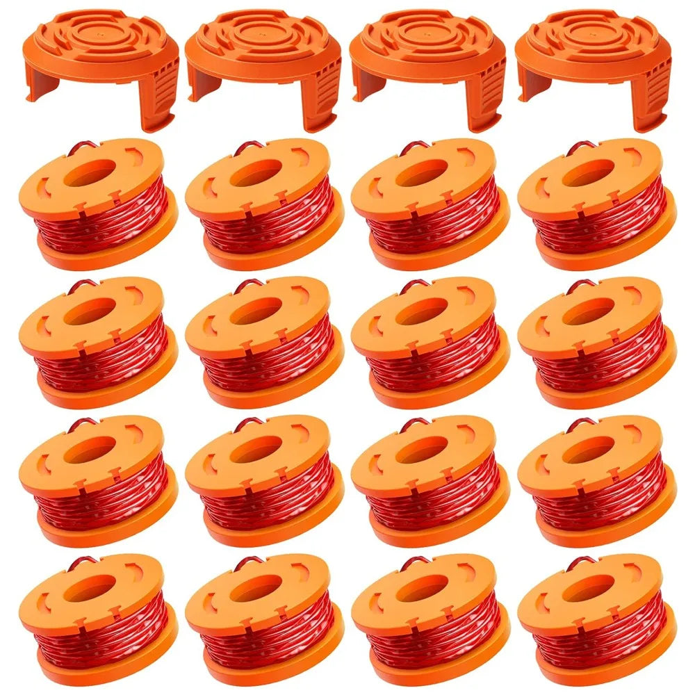 Grass Trimmer Line Spool Replacement 10ft (3m) for Worx WA0010, 10pcs/15pcs/20pcs