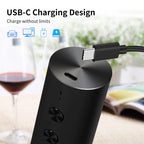 Rechargeable Electric Wine Bottle Opener Automatic Corkscrew USB Charging, 1pc/1 set