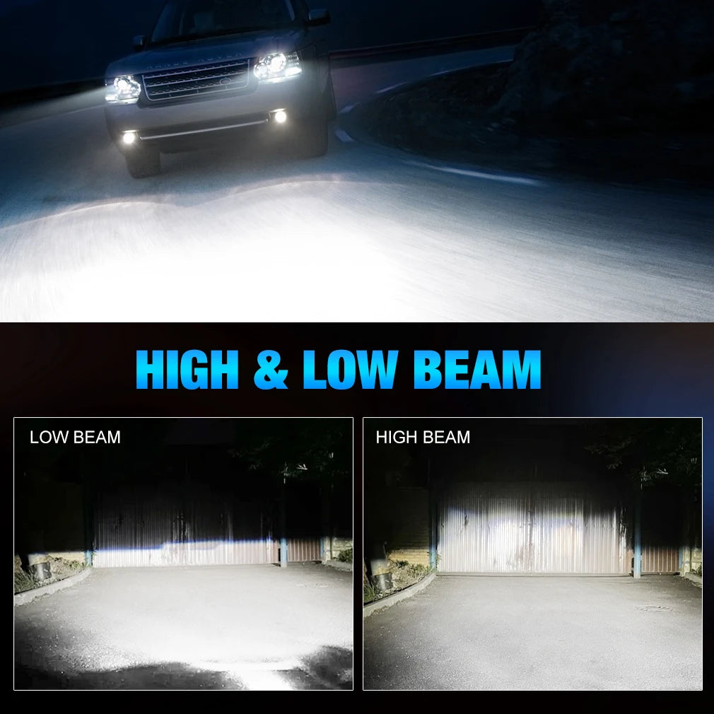 XSTORM LED Headlight Bulb with Canbus, choose socket H1 H4 H7 H8/H11 9005 9006 9012 H13