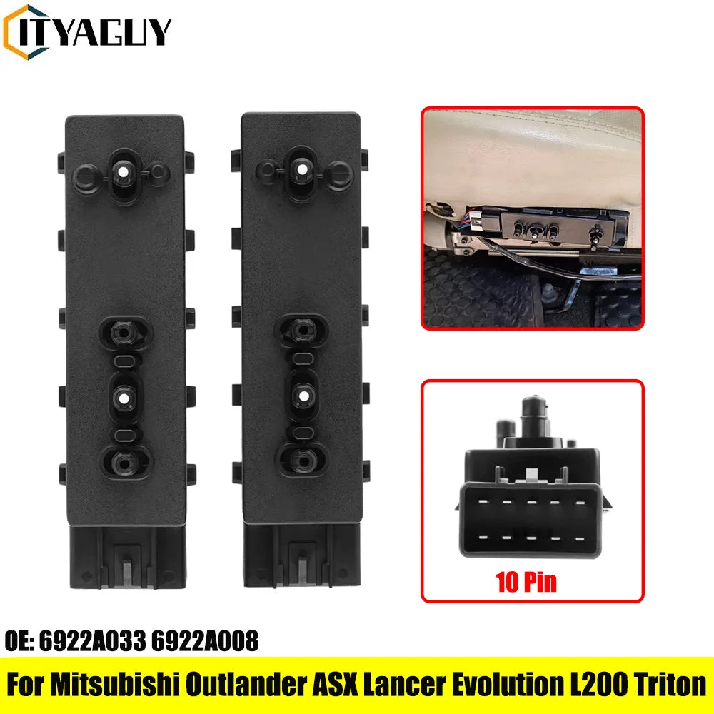 Front Left Right Safe Car Adjust Power Seat Switch For Mitsubishi Outlander ASX Lancer Evolution L200 Triton  6922A008  6922A033