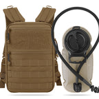 KRYDEX 500D Tactical 50 oz Hydration Backpack Modular 1.5L Water Bladder Bag Pack Hunting Outdoor Hiking Accessories