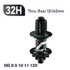 ARC MT009 Rear Hub 4in1 BOOST 10x135 12x142 12x148 MTB XC Gravel E Bike Bicycle Hub 28H 32H HG XD MS-Micro Spline 12V 6 Pawl