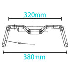 2024 Gravel handle 14 ° Carbon Bicycle Handlebar Aero Handlebar Drop Lift Road Bike Handlebar Internal cable Fixed tooth track