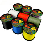 JOF Lure Braided Fishing Line 8 Strands 300M 500M Multifilament Fly PE Wire 18LB-78LB Strong Cord for Sea Bass Carp Accessories