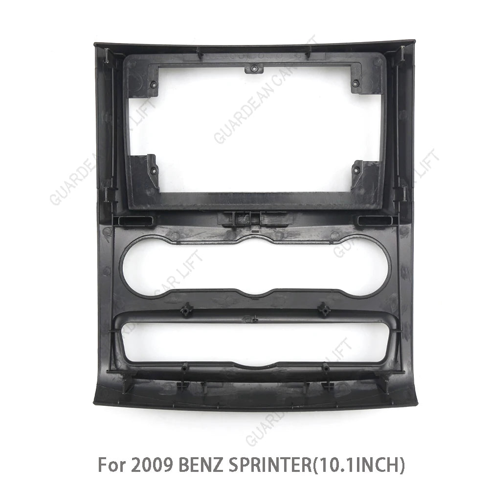 10.1Inch Car Radio Fascias For 2009 BENZ SPRINTER  Android Stereo Frame Player 2 Din Head Unit Panel Dash Trim With cable canbus