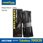 Goodyear Vector 4 SEASONS 700x25c tire Tubeless/Tube Road Bike Tire 700x28c   Clincher Foldable Gravel Cycling Tire Parts