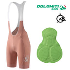RION Cycling Shorts Women MTB Bib Shorts Road Bike Tights Padded Bicycle Wear Biker Clothing Long Distance Dolomiti 8H Outdoors