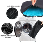 TPE gel honeycomb seat cushion, breathable chair pad, sky blue