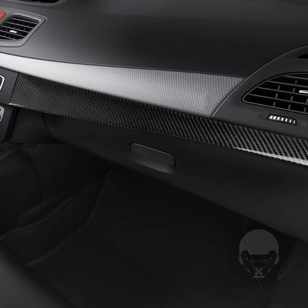 For Renault Fluence Megane 3 RS 2009-2017 Real Carbon Fiber Stickers Central Radio AC/CD Shift Door Panel Car Trim Accessories