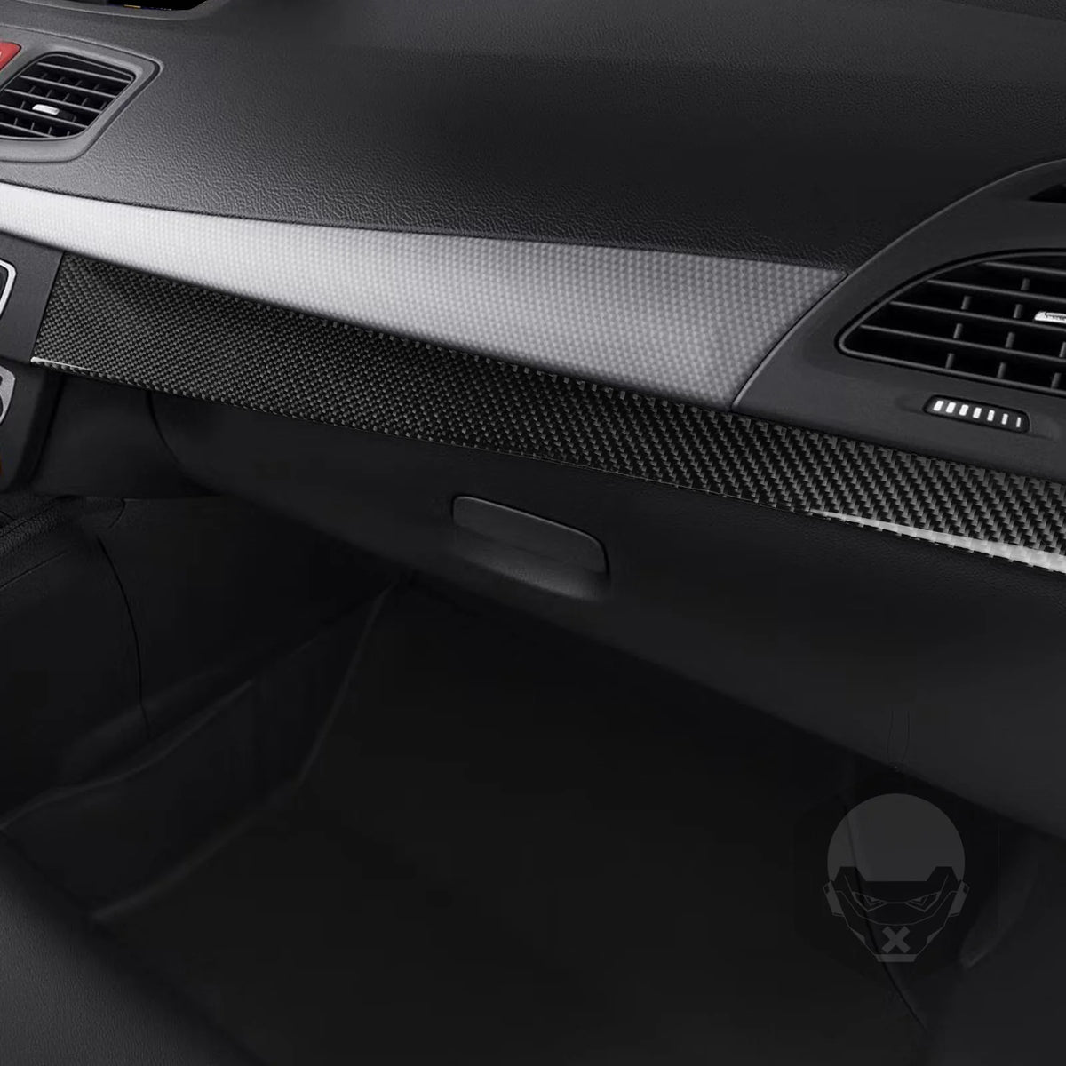 For Renault Fluence Megane 3 RS 2009-2017 Real Carbon Fiber Stickers Central Radio AC/CD Shift Door Panel Car Trim Accessories