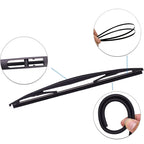 Misima Windshield Windscreen Wiper Blades For BMW 1 Series F20 F21 Front Rear Window Set 2011 2012 2013 2014 2015 2016 2017