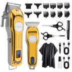 Sejoy Electric Baber Hair Clipper Kits Professional Hair Cutting Machine Set Rechargeable Cordless Electric Hair Trimmer Set