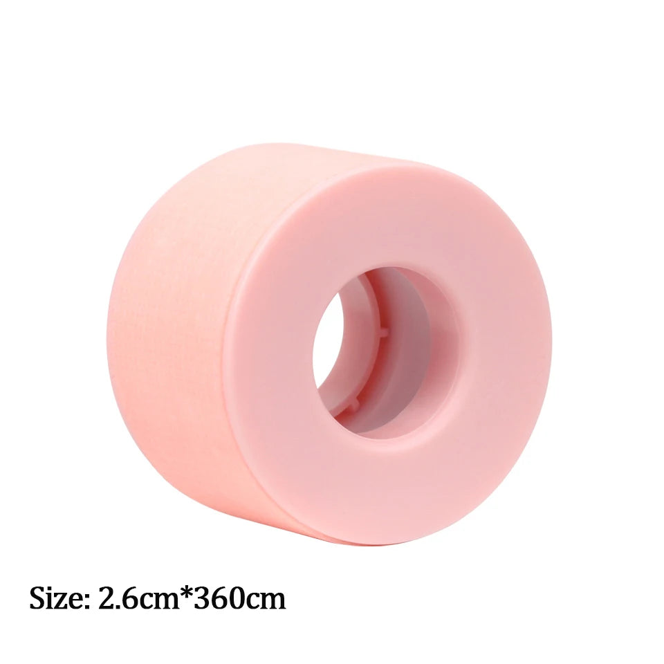 50Rolls/Lot Silicone Gel Tape For Eyelash Extension Sensitive Skin Multi Use Non-Woven Breathable Under Eye Pad Patches Supplier