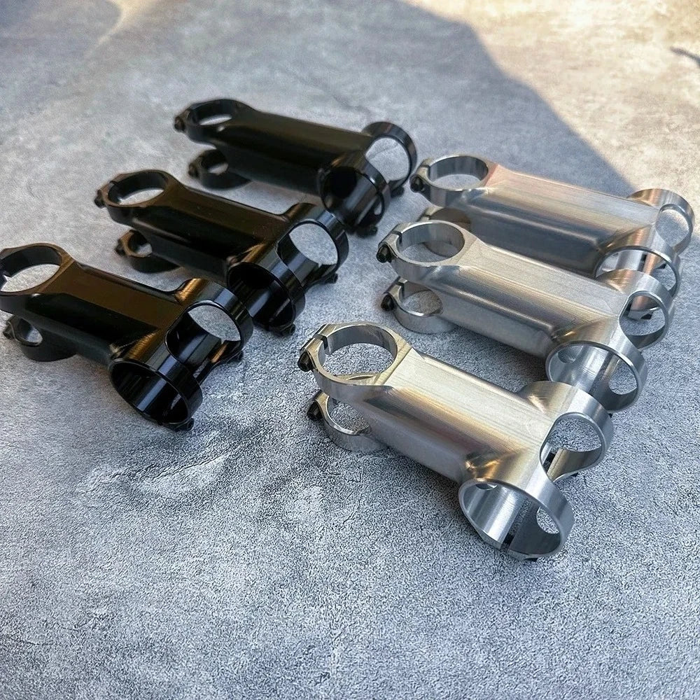 Ultralight 67g Bike Stem 7075 T6 Aluminum CNC Titanium Screws MTB Road Gravel Bicycle Handlebar Stem -6 -17 Degree