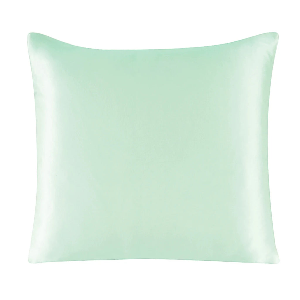 100% Pure Silk Pillowcase With Zipper Cushion Pillow Cover Solid Multicolor Many Sizes 40x40cm 80x80cm