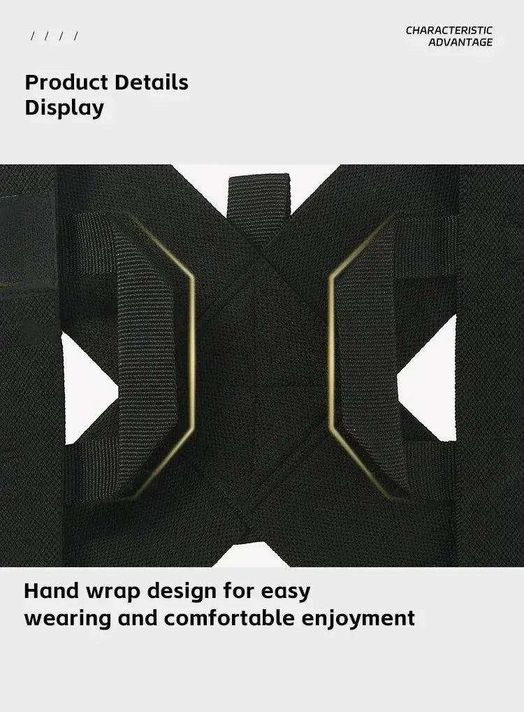 Adjustable Back Posture Corrector Brace Belt, Black, Maximum Size