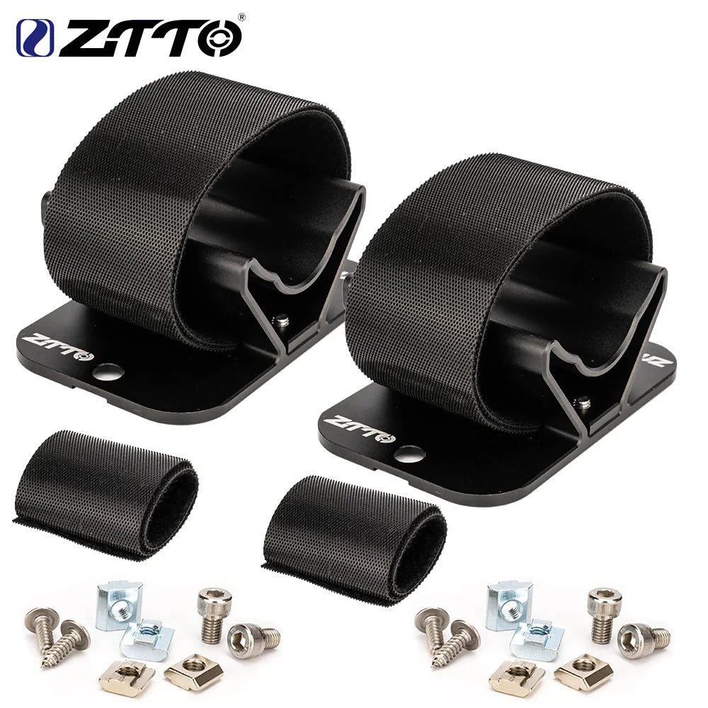 ZTTO Bicycle Fork Mount Car Roof Rack Support Quick Release Thru Axle Carrier MTB Road Bike Front Fork Block Stand Holder Racks