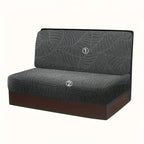 Jacquard RV Dinette Sofa Seat Cushion Cover Elastic Armless Couch Slipcovers Anti-slip Anti-dirt Camper Car Bench Slipcover