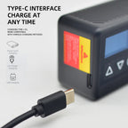 ThinkRider 120 PSI Portable Pocket Bike Electric Air Pump MINI Tire Inflator For Bicycle Digital Gauge Display