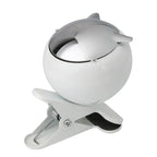 Creative Metal Ashtray Ornaments with Clip Anti-fall Multi-function Living Room Ashtrays Anti-flying Ash Decorations Give Gifts