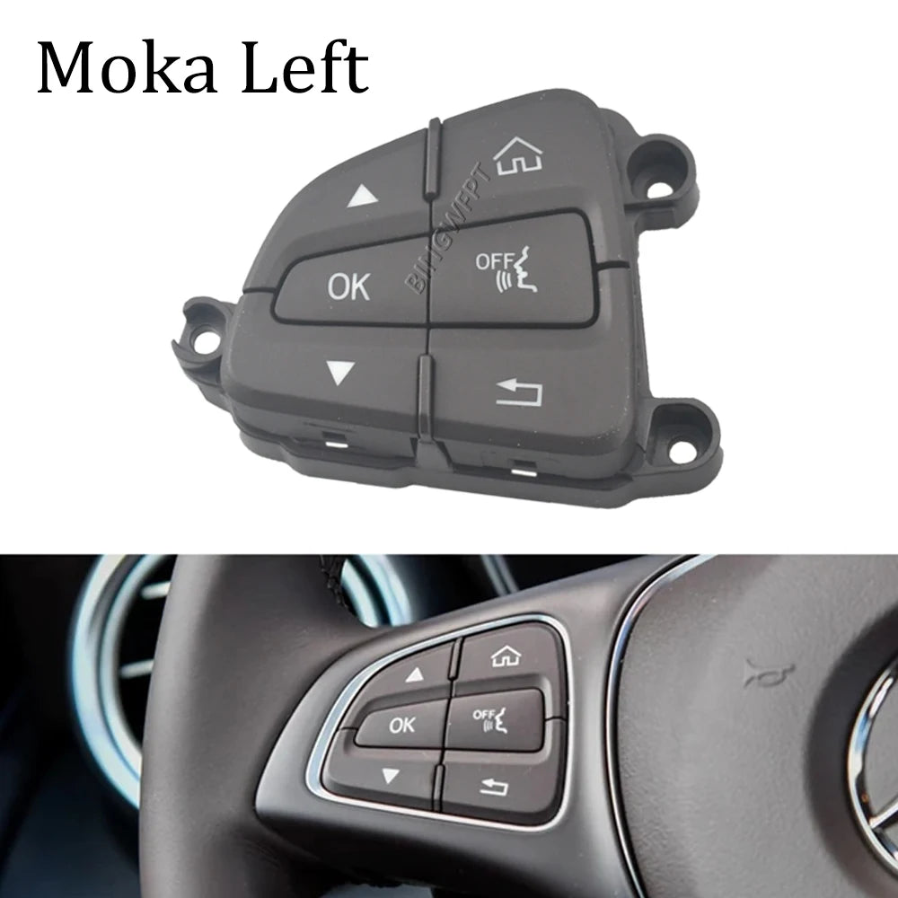 For Mercedes W205 2014-2018 Car Steering Wheel Switch Control Buttons Car Multi-function Switch For Benz C GLC Class 0999050300