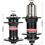 Novatec Mountain Bike Hub D041SB D042SB 28/32/36 Holes Disc Card Brake MTB Bicycle Hub Bearing Front/Rear 8/9/10/11 Speed