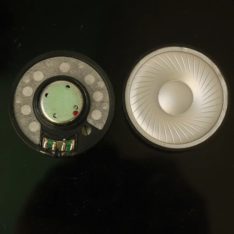 50mm Headphone Speaker Driver Unit 32 Ohm Over-Ear Replacement, Composite Diaphragm, 2pcs