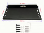 SimRuito Universal Adjustable Sim Racing Pedals Mounting Plate 7075 Aluminum for G29 G920 T300RS Cockpit Floor 3 Pedals