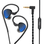 Celest Wyvern Black Remaster 10mm LCP 2.0 Diaphragm Custom Dynamic Driver in Ear Earphones with MIC Cable Headphones