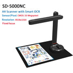 NETUM Book Scanner T101 Autofocus Document Scanner Max A4 A3 Size with Smart OCR Led Table Desk Lamp for Family Home Office