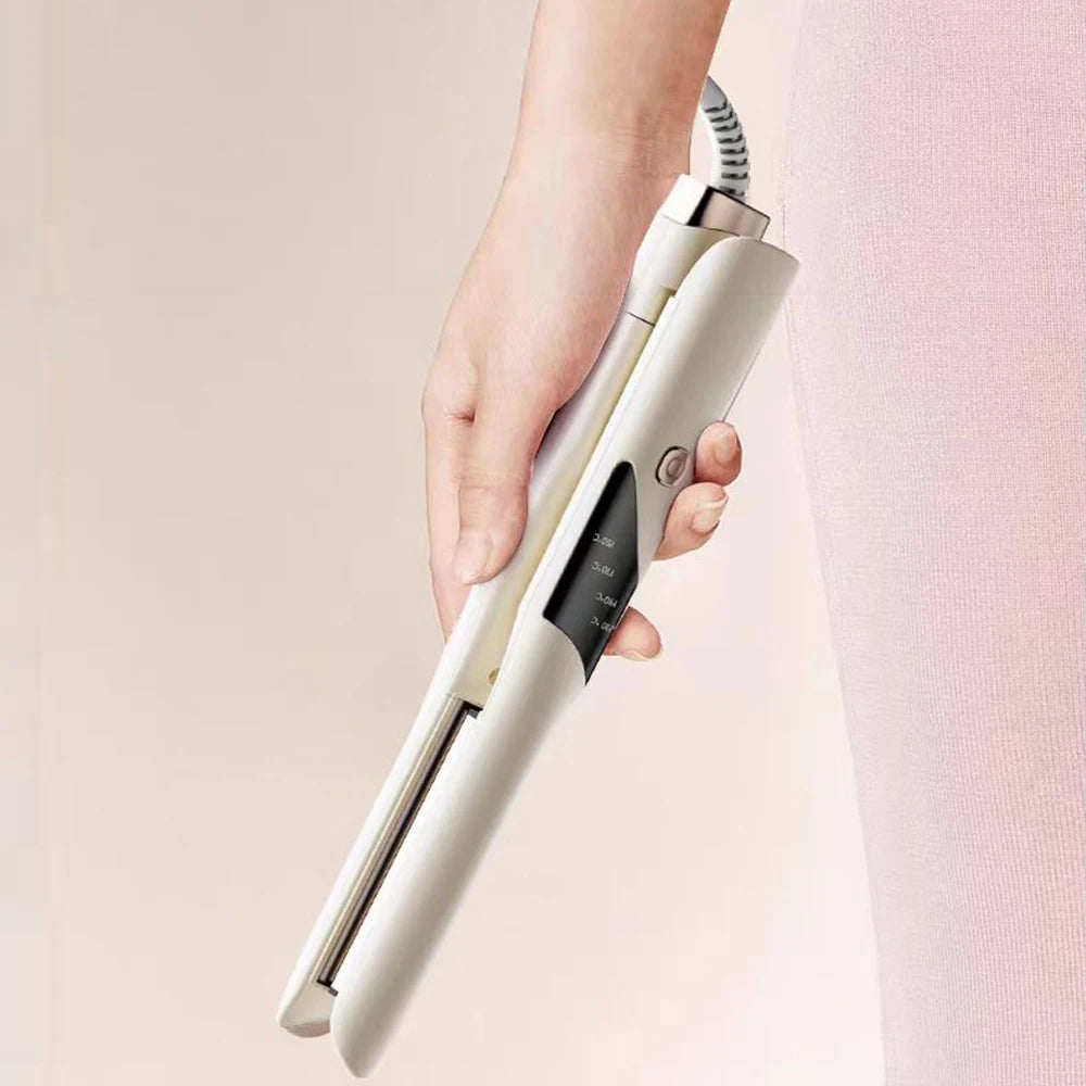 Semi-Arc Shaped Splint Morgan Curling Iron Hair Ceramic Curlers Fluffy Hair Root Perm Curling Fast Heating Flat Iron