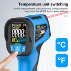 Mestek Digital Infrared Thermometer Non-Contact IR Laser Temperature Gun -50 to 800 C