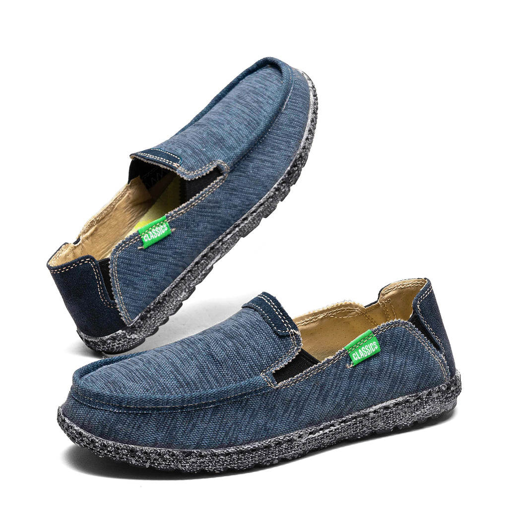 Aditake brand men's loafers rubber soles non-slip wear-resistant walking shoes household cloth shoes oversized shoes