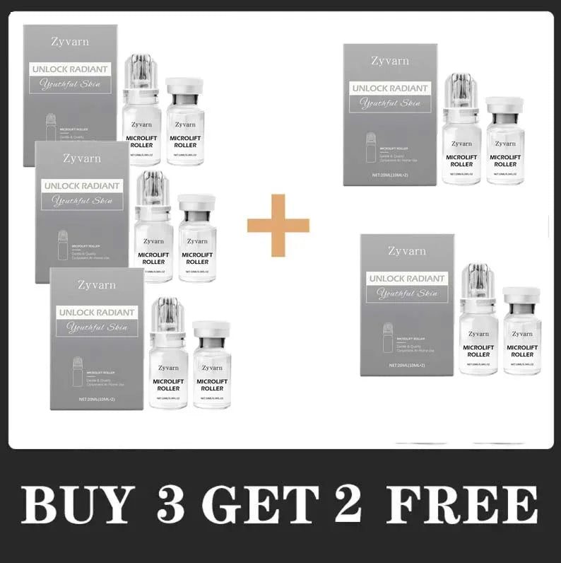 Micro Infusion Serum Kit 0.25mm Needle At-Home Facial Skin Care Tool Set (1pc-22pcs)
