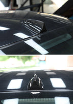 BMW 3/5/7 Series Antenna Protection Cover Carbon Fiber Style Trim Accessory