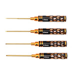 4pcs 1.5mm 2.0mm 2.5mm 3.0mm Hex Screw Driver Screwdriver Set for Racing Drone Helicopter Cars Boat RC Parts