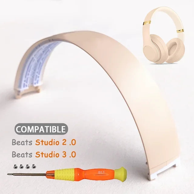 Replacement Headband Arch Plastic Parts Kit for Beats Studio 2.0/3 Headphones, Multiple Colors