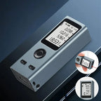 Mini Laser Rangefinder Digital Tape Measure Laser Ruler USB Charge Aluminum Alloy Fuselage Measuring Distance: 30/50/60m