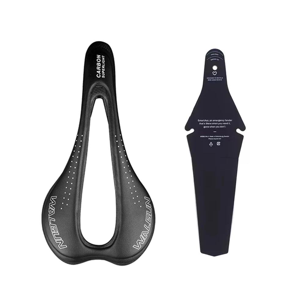 Ultra-light Carbon Bicycle Saddle Hollow MTB Road for Men Women Breathable Comfortable Bike Seats High Rerformance Cycling Parts