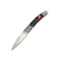 Stainless Steel Resin Handle EDC Folding Pocket Knife Exquisite Gift Fruit Knife Portable Lightweight Outdoor Camping Daily Use