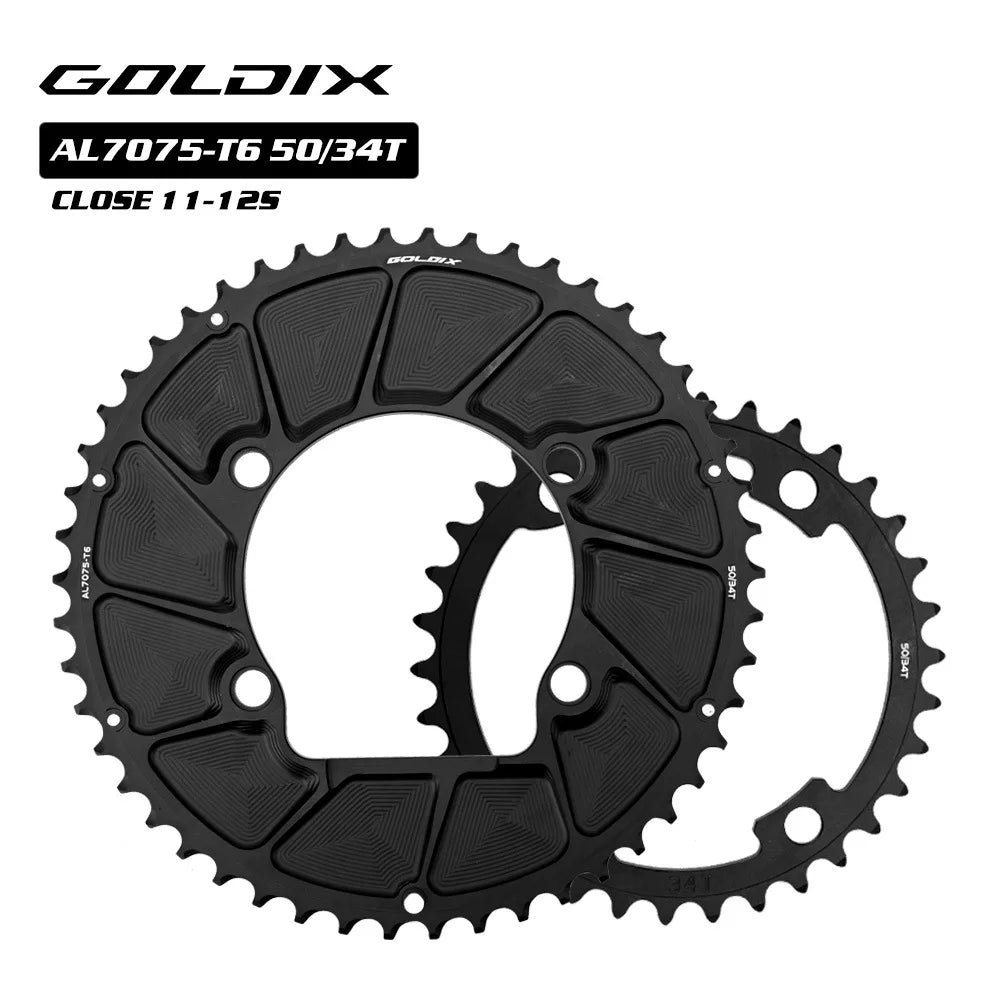 RIRO 110 BCD bike Chainring 46T 48T 50T 52T 54T 56T 58T Road Bicycle Chainwheel 9/10/11/12S for SHIMANO R7000 R8000 R9100