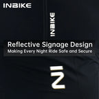 INBIKE Men's Cycling Jersey Short Sleeve Breathable Mesh Summer Bike Shirt, Black/Green/Grey, EU S-XXL